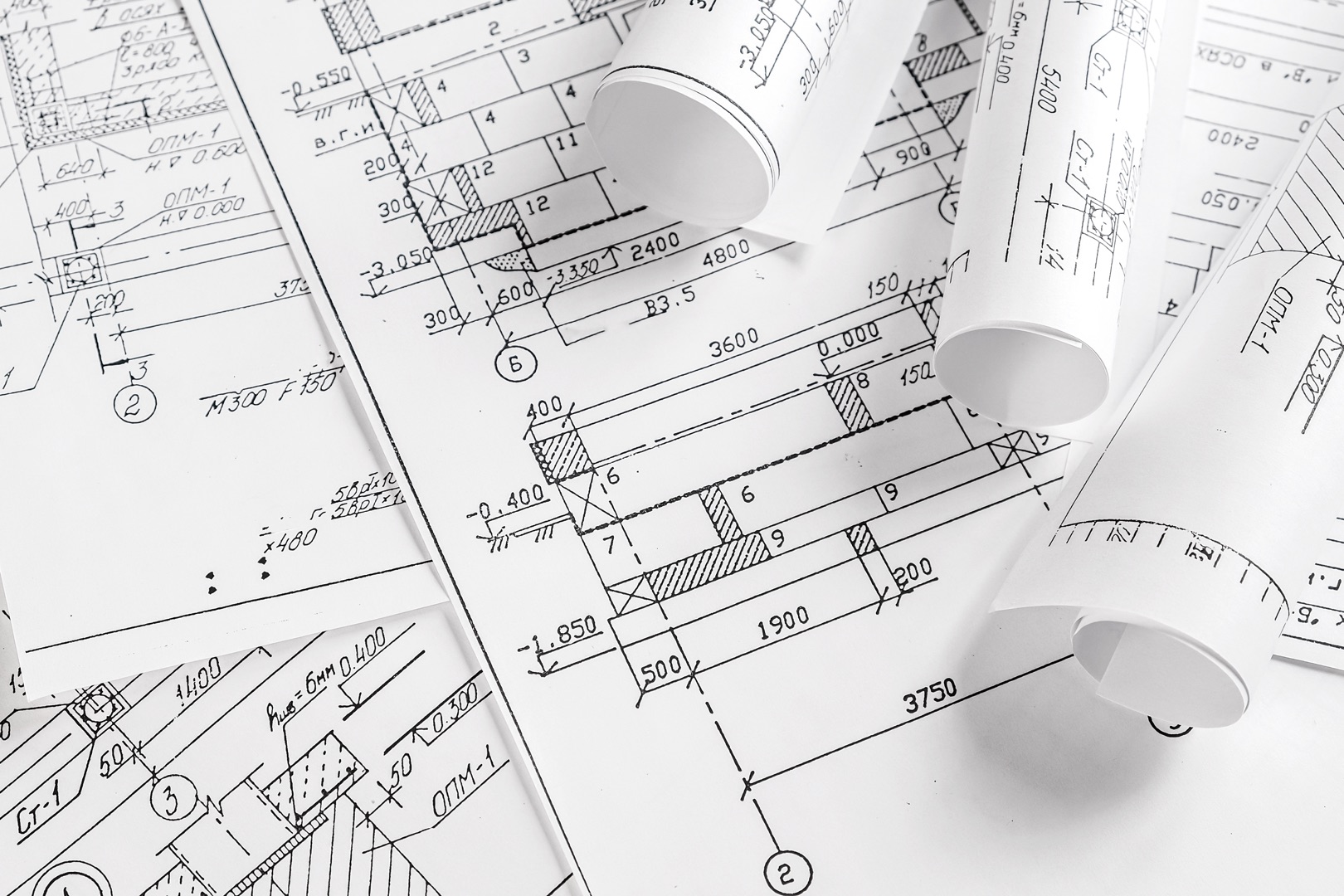 Conceptual Design Process architects concept, engineer architect designer freelance work on start up project drawing, construction plan architect design working drawing sketch plans blueprints and making construction model